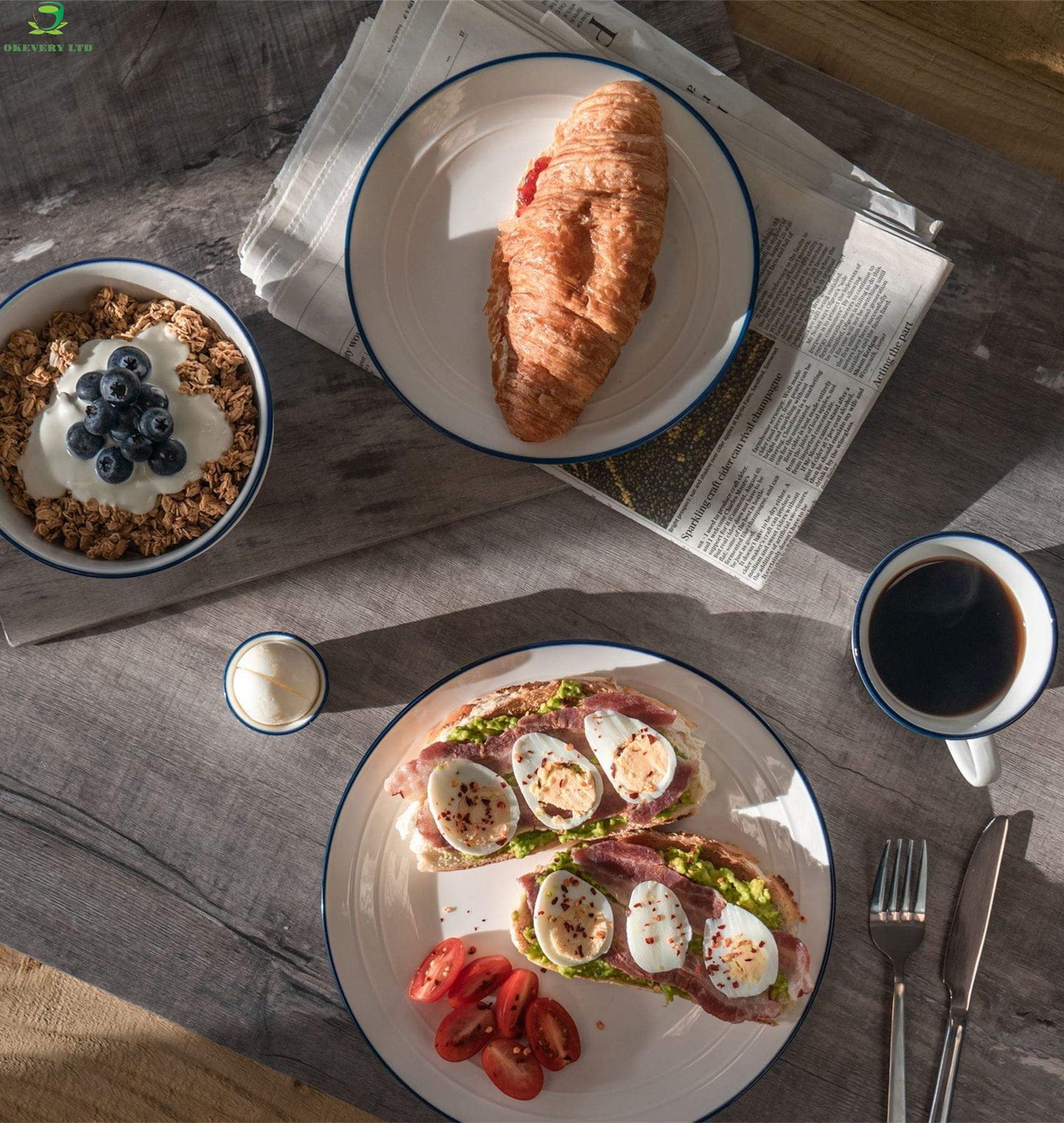 Brea 20-piece cutlery set