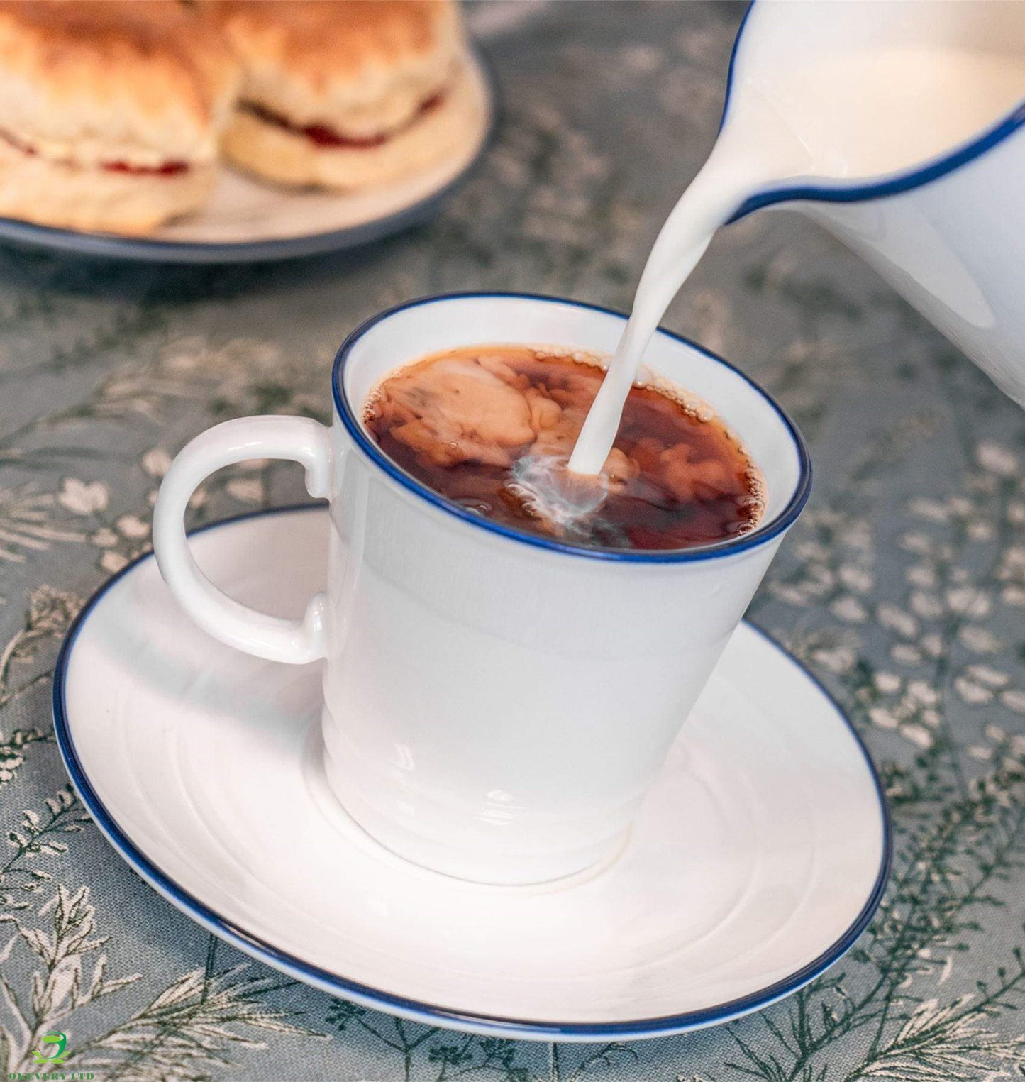 Brea 5-piece tea set
